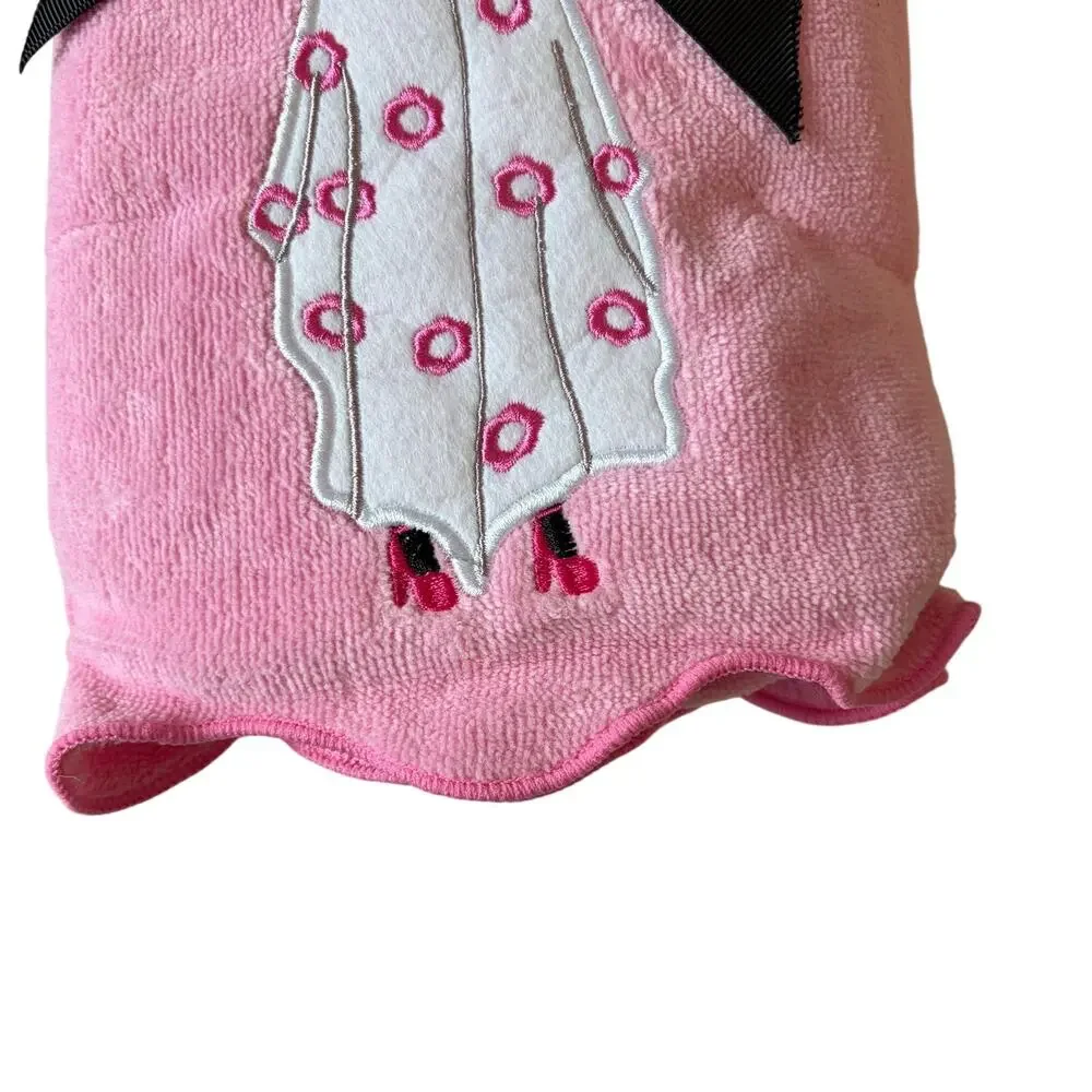 NEW Kassafina Pink Ghost Hand Towels 2 Pk Coquette Pink Heels Halloween Floral